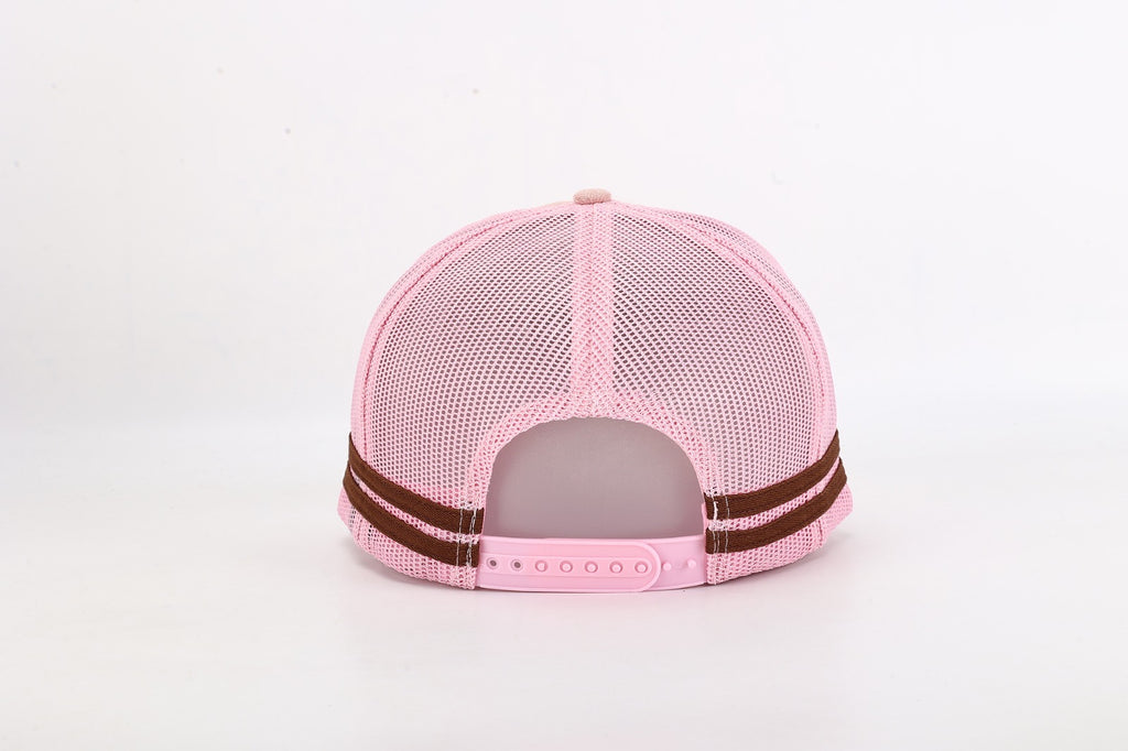Rusty Spur Pink Gingham Cap
