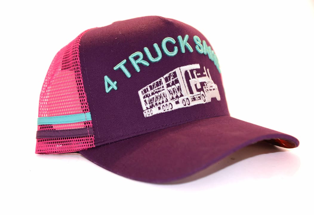 4 Truck Sake Cap (Pink & Purple)