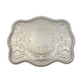 SILVER PLAQUE BUCKLE