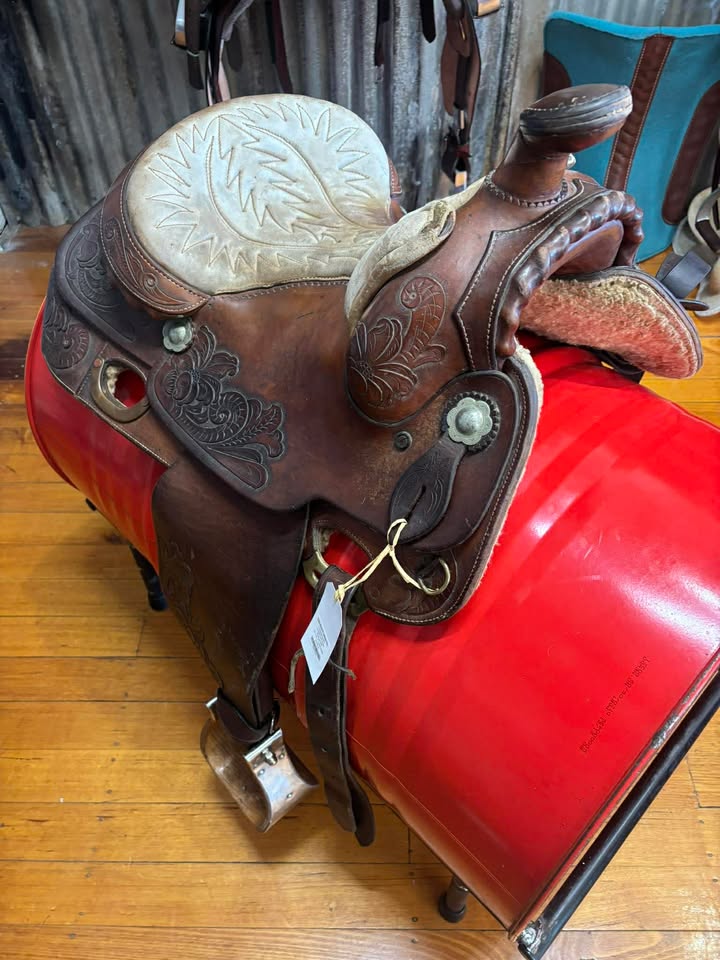 Alan Hartley ROPING SADDLE