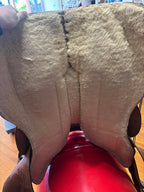 AUS MADE UNBRANDED WESTERN TRAIL SADDLE USED