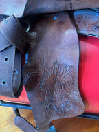 AUS MADE UNBRANDED WESTERN TRAIL SADDLE USED
