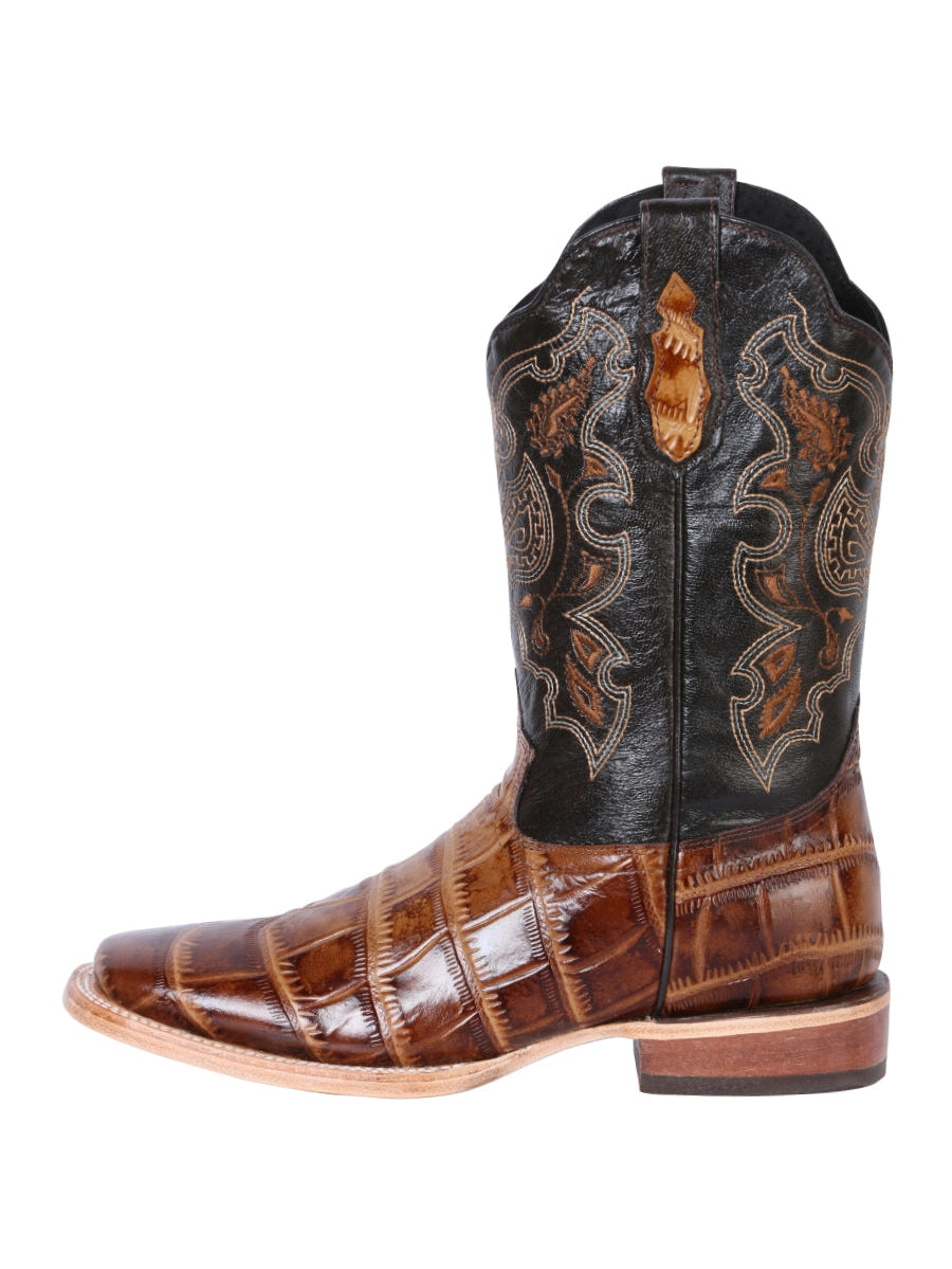El General Alligator Skin Rodeo Boot