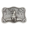 WESTERN COWBOY STATEMENT BUCKLE