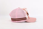 Rusty Spur Pink Gingham Cap