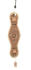 Leather tooled Roper Cinch