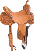 ROSEWOOD ROPING SADDLE