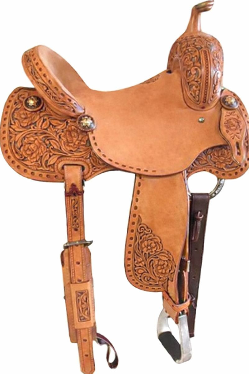 ROSEWOOD ROPING SADDLE