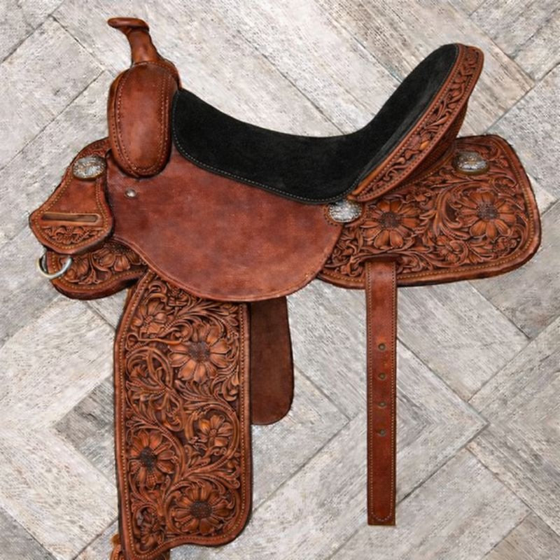 SUNDANCER BARREL SADDLE PADDED