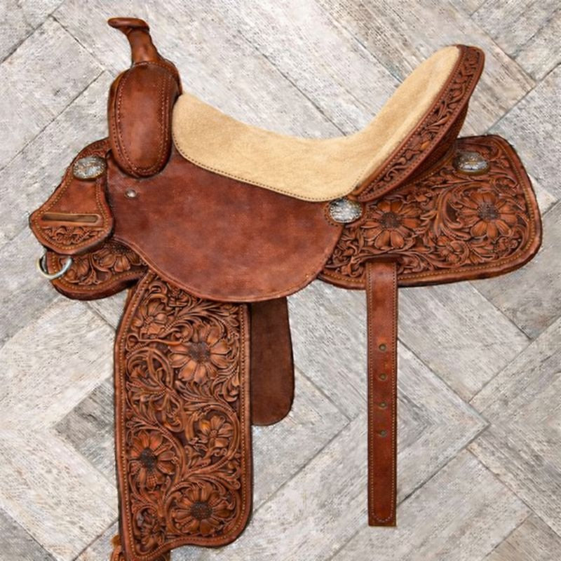 SUNDANCER BARREL SADDLE PADDED