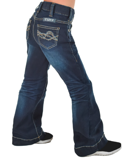 Cowgirl Tuff Girls Pull-on Dark