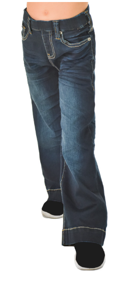 Cowgirl Tuff Girls Pull-on Dark