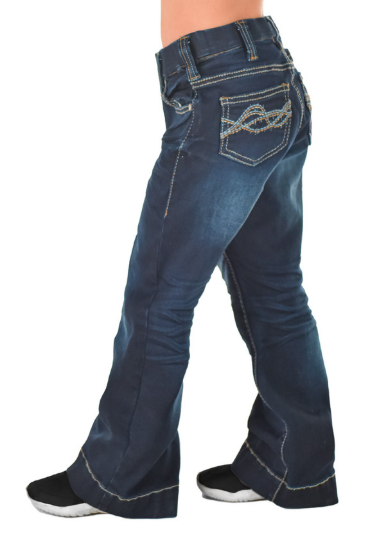 Cowgirl Tuff Girls Pull-on Dark