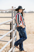 Cowgirl Tuff Turquoise Arrow
