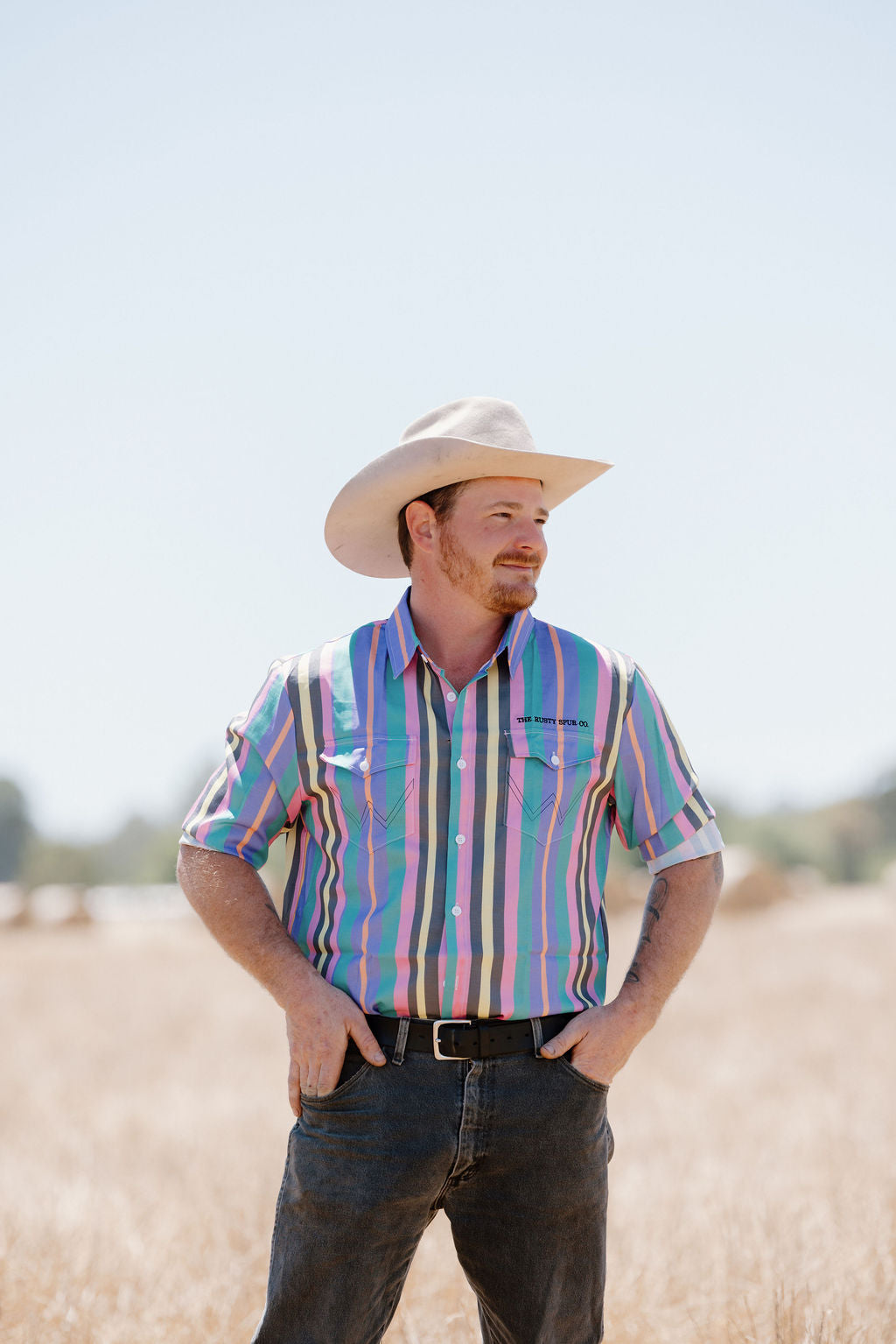 The Rusty Spur Co. Old School Summer Arena Shirts