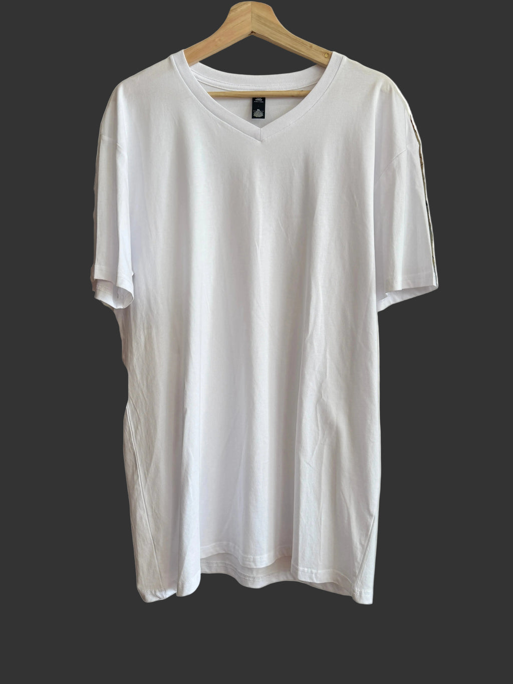 The Rusty Spur Co V NECK T-Shirt (Sleek logo)