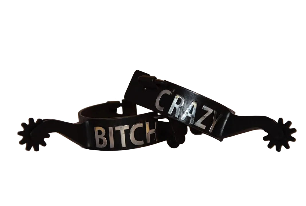 The Rusty Spur co. Black Iron Spurs