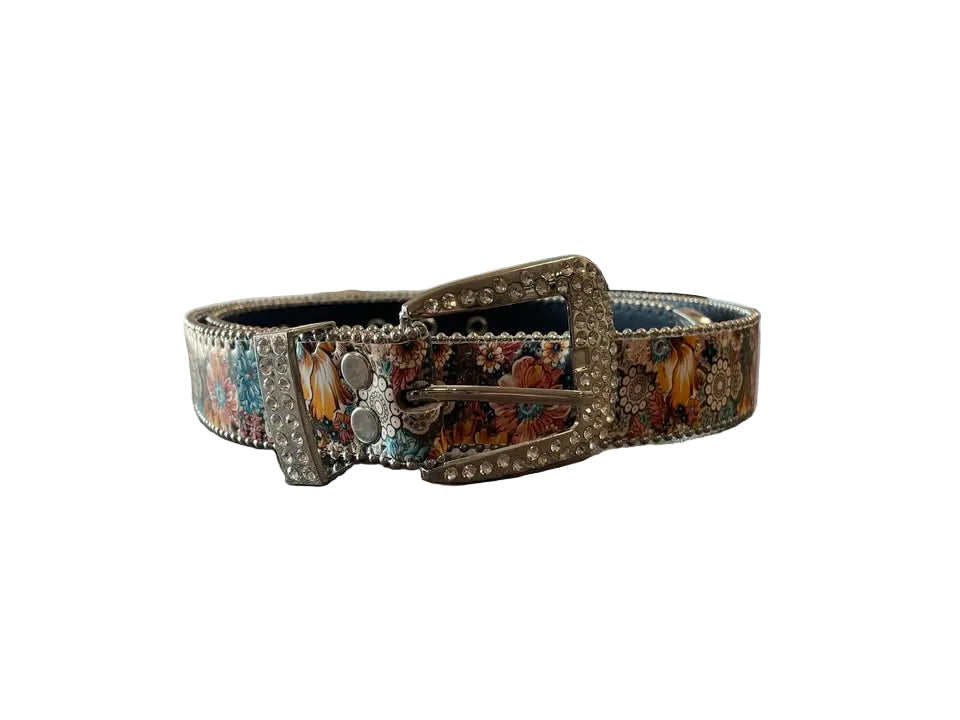 boho floral belt