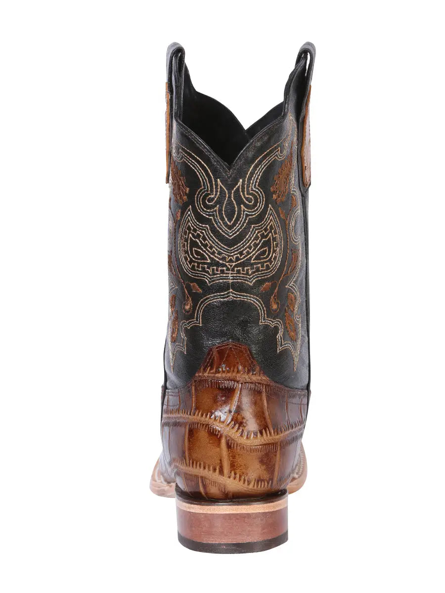El General Alligator Skin Rodeo Boot