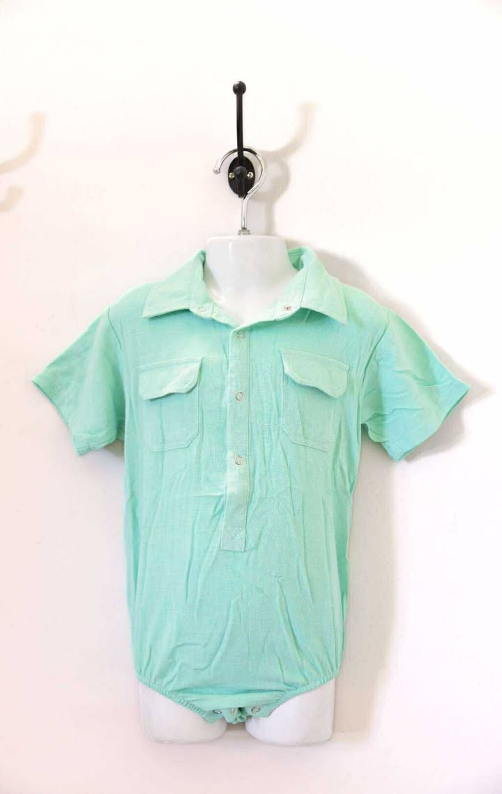 The Rusty Spur Co. Linen Baby Rompers