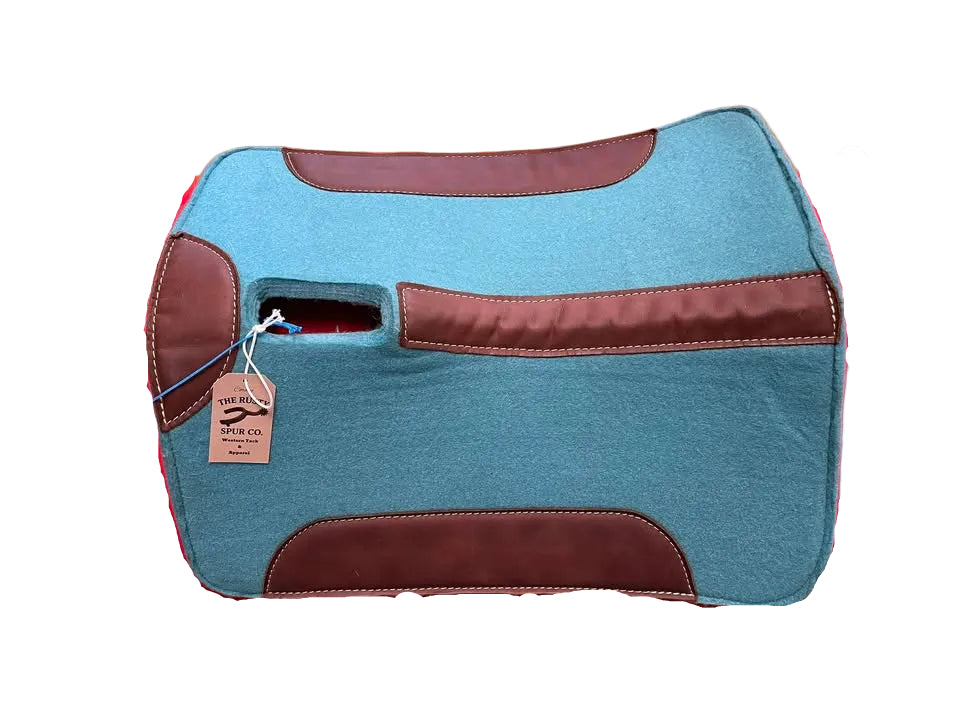 RUSTY SPUR SADDLE PAD TEAL (2ND HAND)