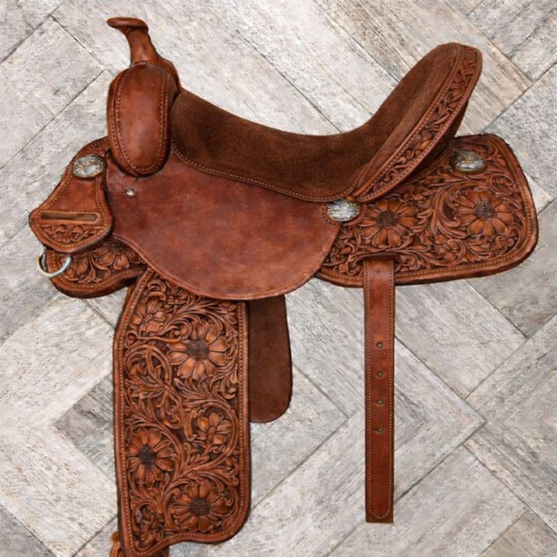 SUNDANCER BARREL SADDLE PADDED