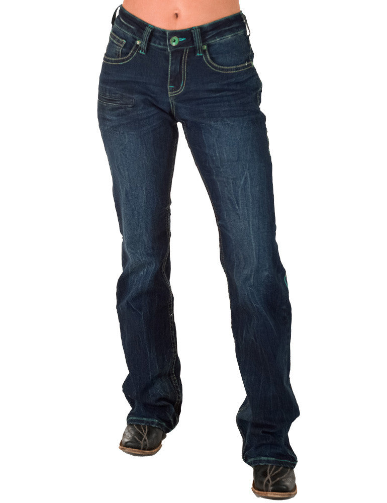 Cowgirl Tuff Turquoise Arrow